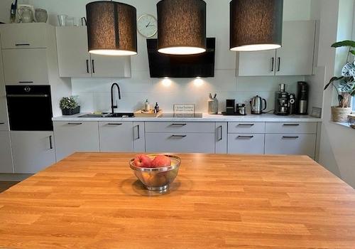 Esszimmer und Küche