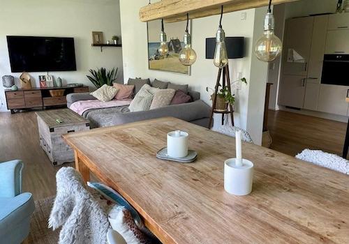 Esszimmer und Wohnzimer