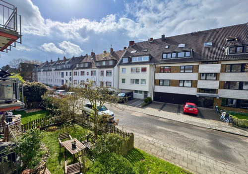 Ausblick ins Grüne / Sackgasse