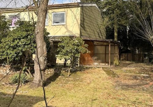 Rückseite und Garten