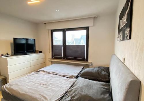 Schlafzimmer mit Parkett