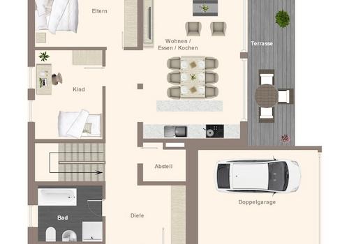 Grundriss Erdgeschoß