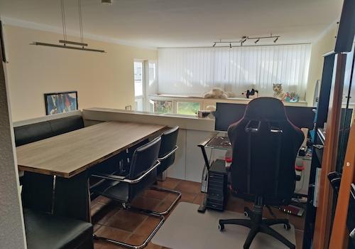 Essempore offen zum Wohnzimmer