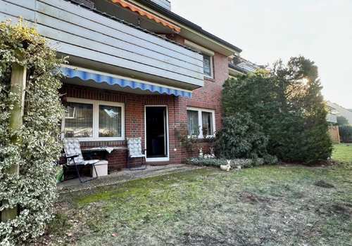 Blick auf die Terrasse