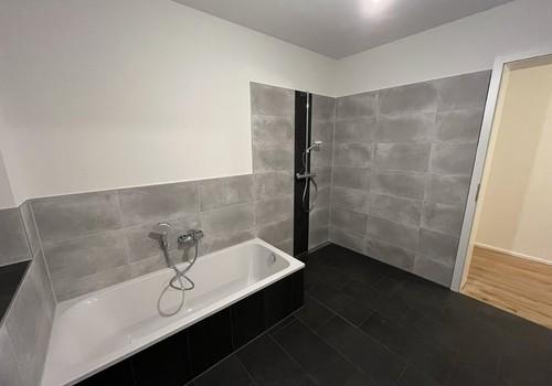 Ebenerdige Dusche 1,20 x 1,20m