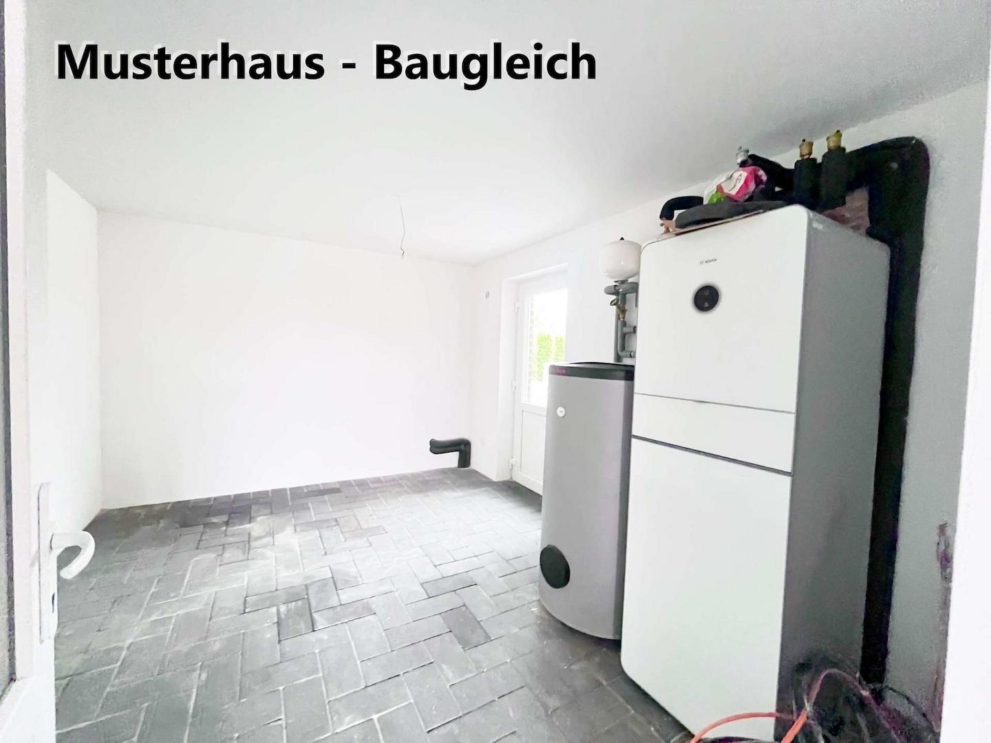 Geräteraum mit Heizung