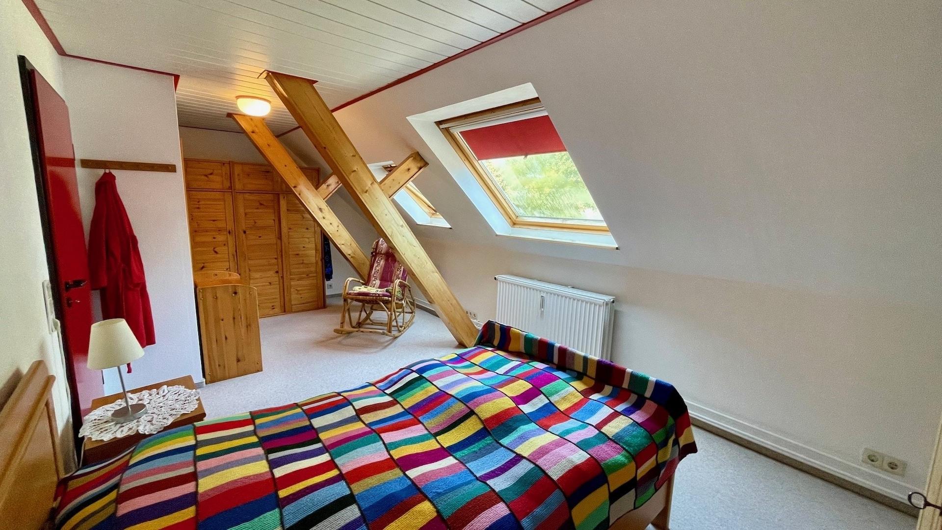 Zimmer im Dachgeschoss