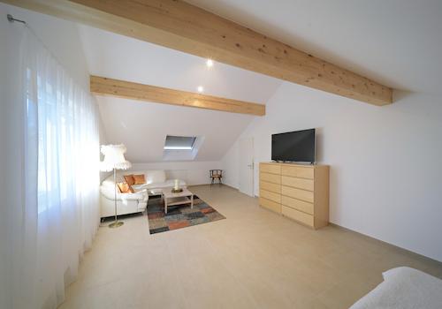 Raum 1 Dach Blick rechts