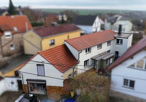 Drohne Front-Gebäude