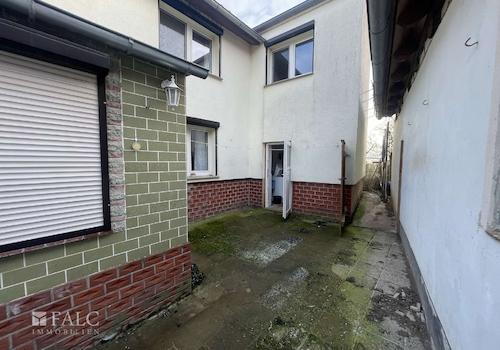 Innenhof Zugang zur Waschküche