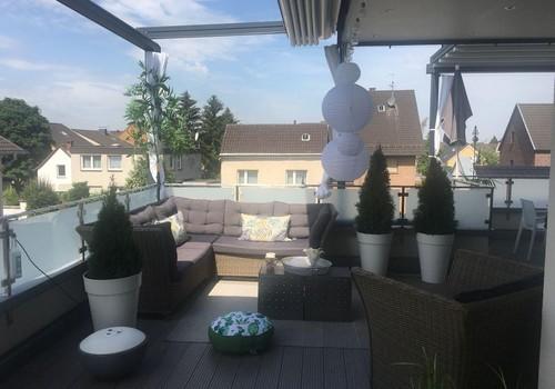 Offenes Terrassendach