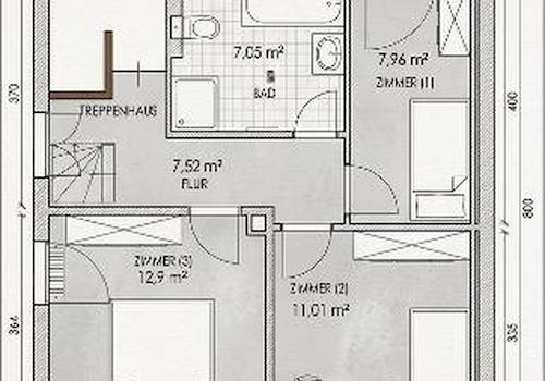Grundriss Obergeschoss