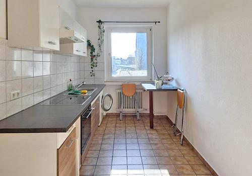 Blick in die Wohnküche