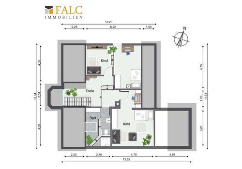 Grundriss Dachgeschoss
