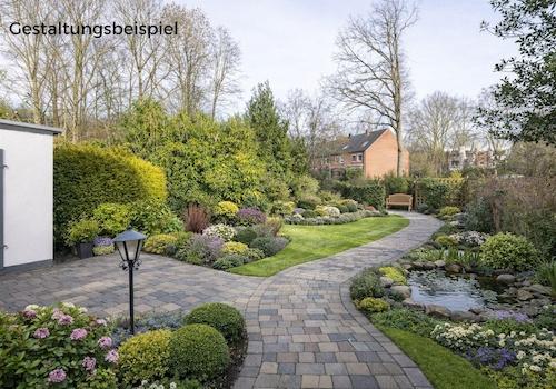 Garten-Gestaltungsbeispiel