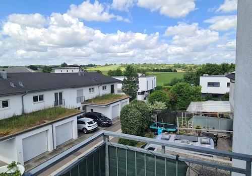 Ausblick Balkon