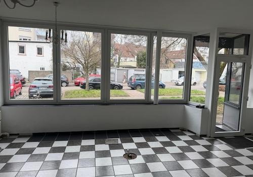 Schaufensterfront innen