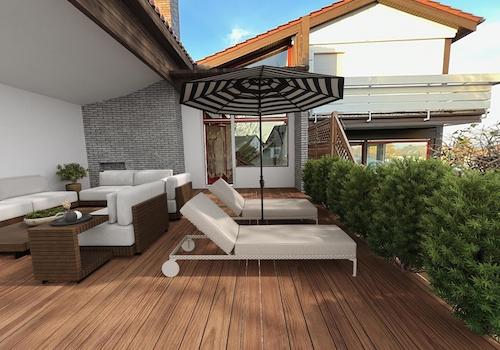 Terrasse  (visualisiert)
