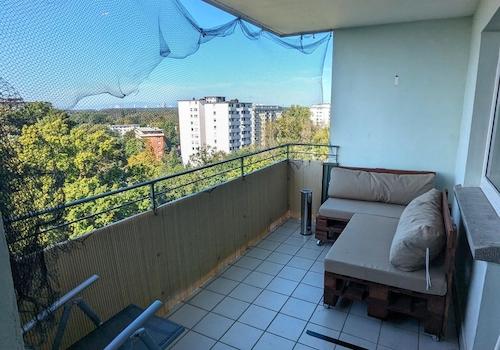 Westbalkon mit Aussicht