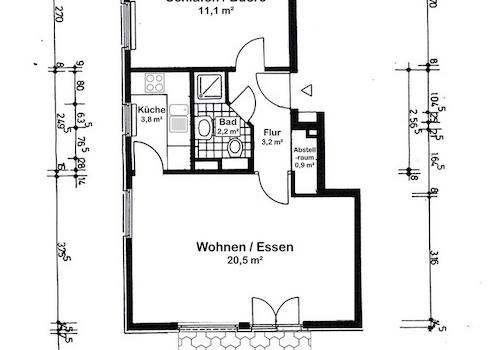 Grundriss Wohnung