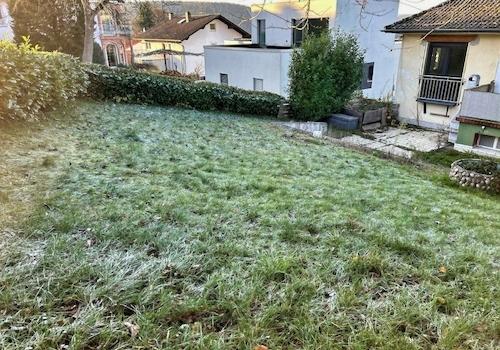 Garten hinter dem Haus