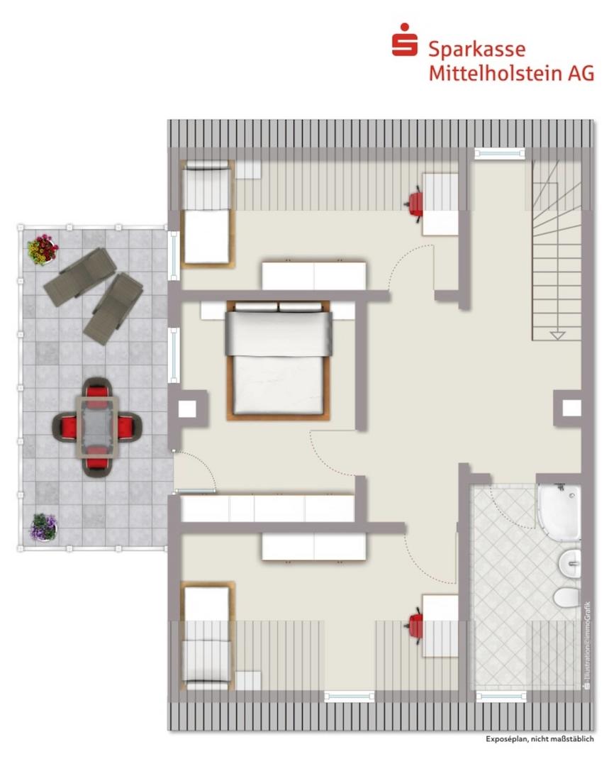 Grundriss Obergeschoss