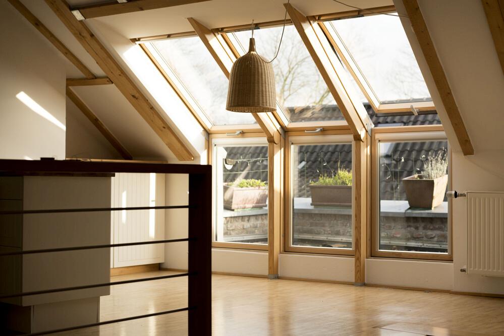 Essen - Ausgang Dachterrasse