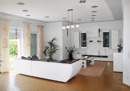 Wohnzimmer mit Einrichtungsbsp