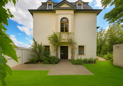 Portal des Herrenhauses