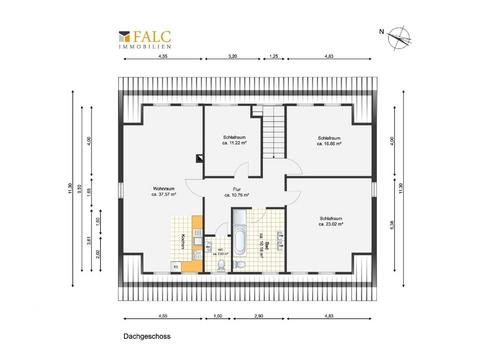 Grundriss Dachgeschoss