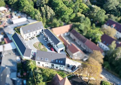 Geschlossene Wohnanlage