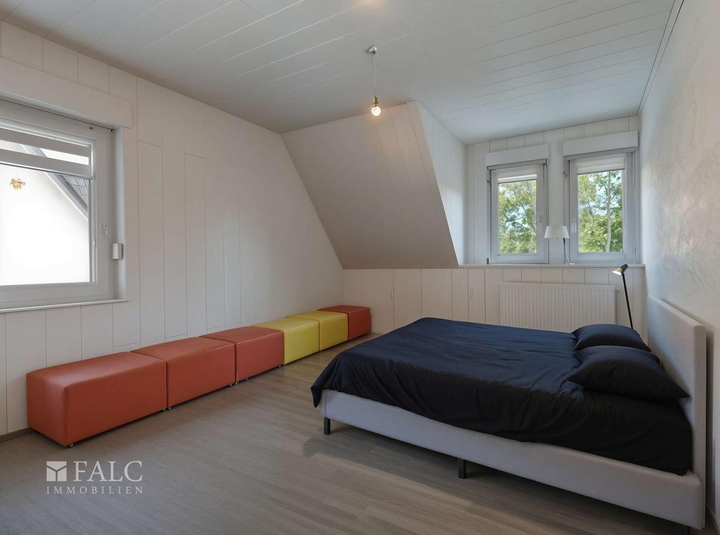 Schlafzimmer - Einrichtungsvorschlag KI-generiert