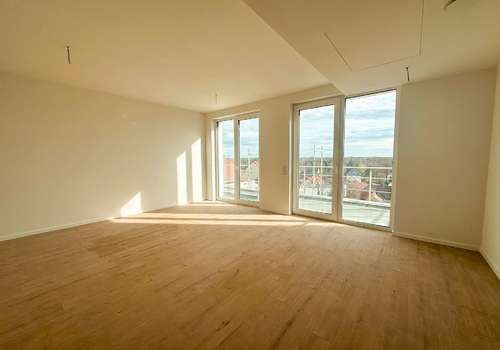 Offener Wohnbereich mit schönem Ausblick