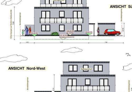 Außenansicht Skizze