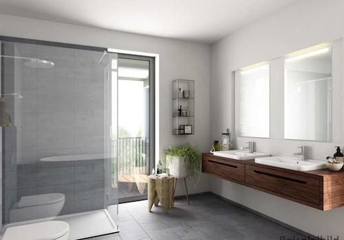 Tageslicht-Masterbadezimmer - Beispielbild