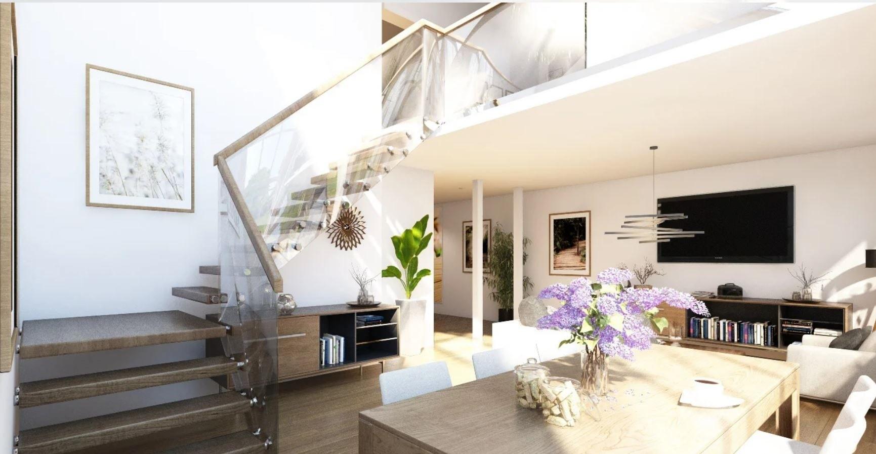 Visualisierung Wohnzimmer