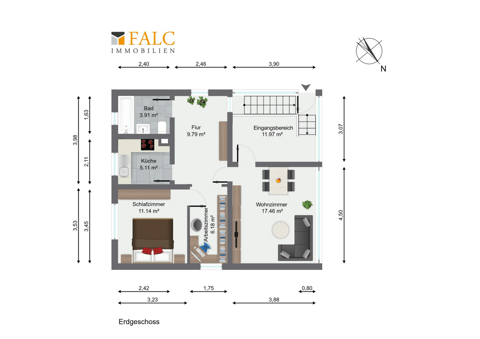 Grundriss Erdgeschoss