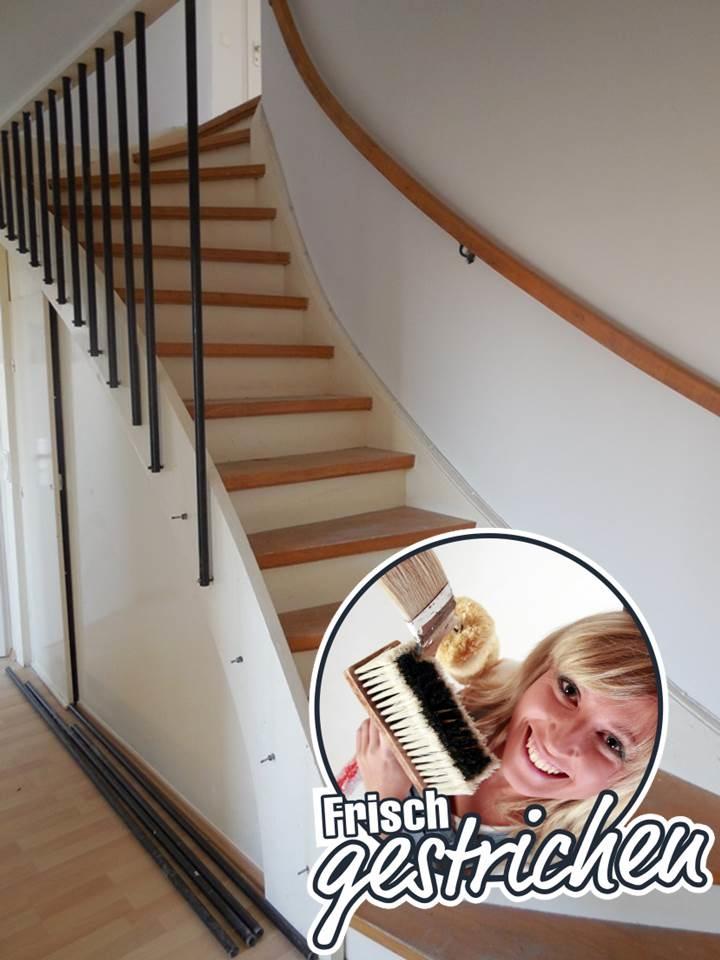 Treppe zur 2. Etage