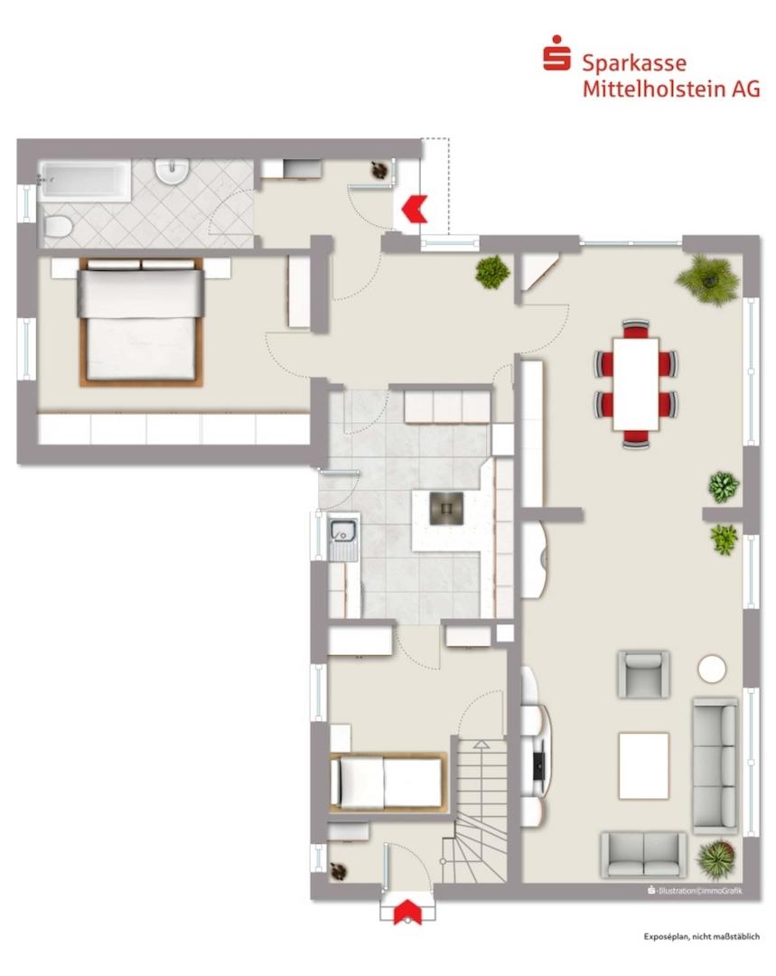 Grundriss Erdgeschoss