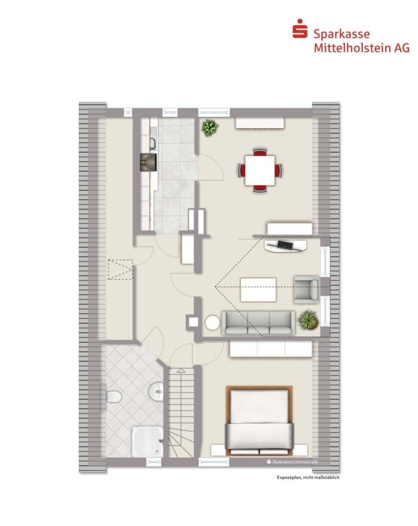 Grundriss Obergeschoss