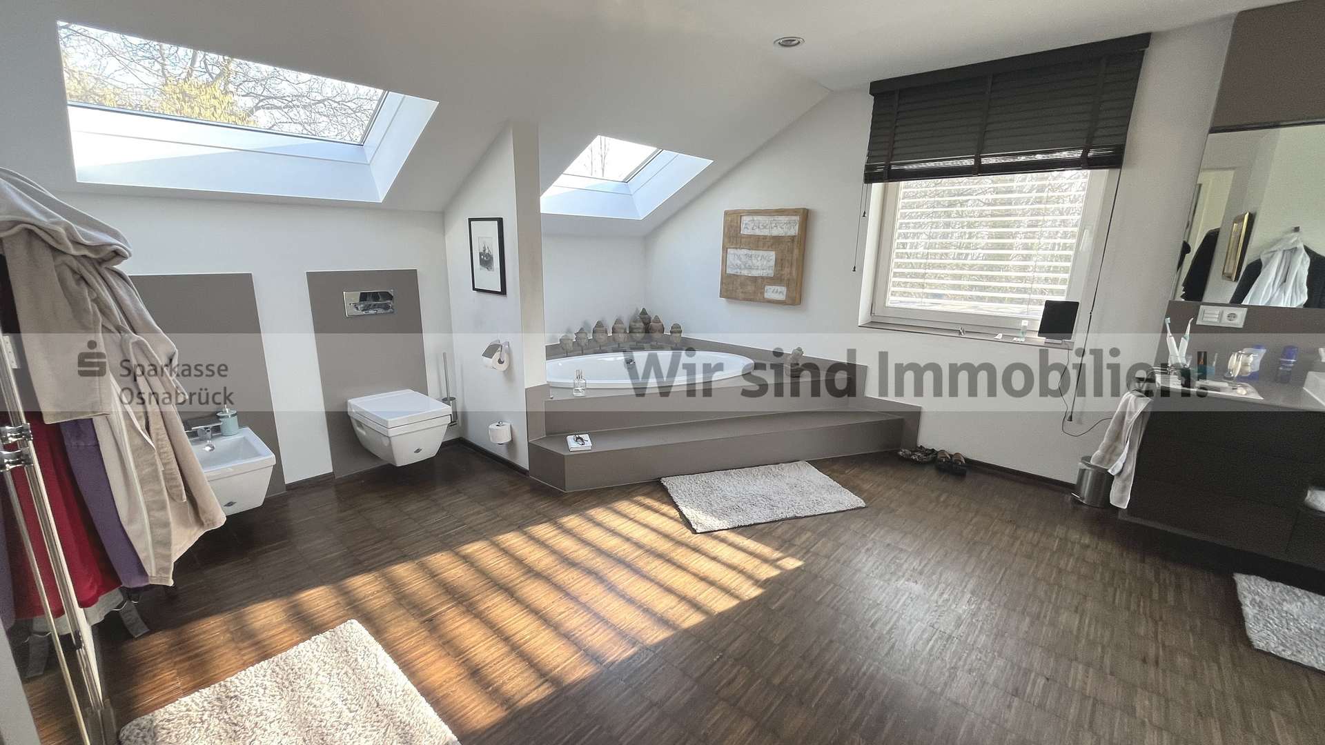 Badezimmer im Obergschoss