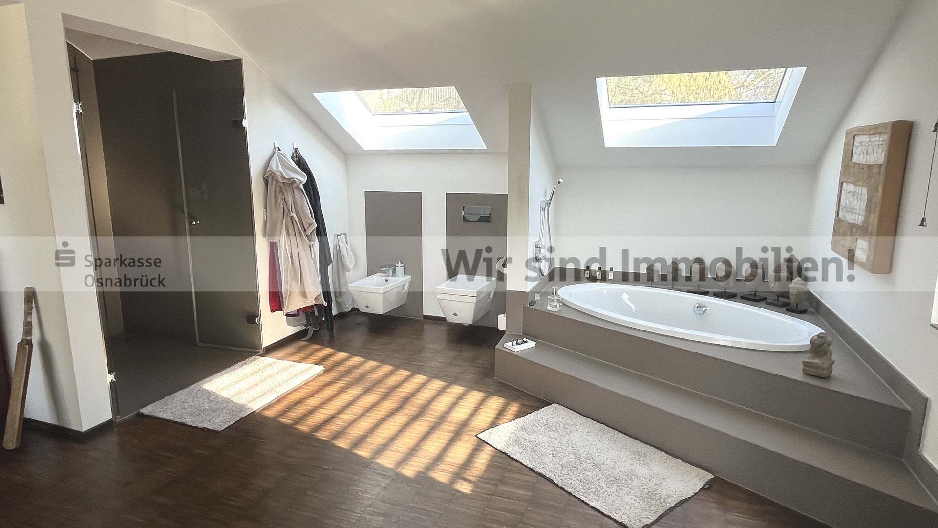 Badezimmer im Obergschoss