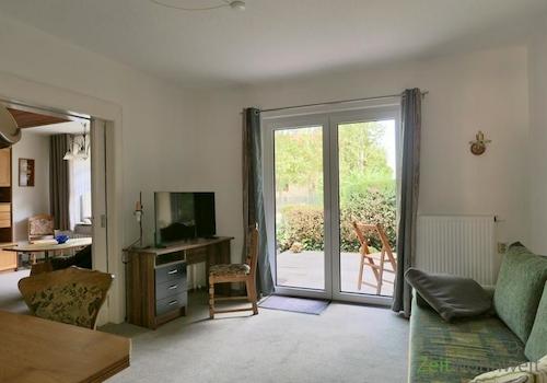 Terrassenausgang am kleinen Wohnzimmer