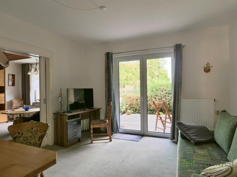 Terrassenausgang am kleinen Wohnzimmer