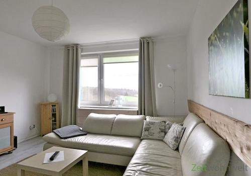 Blick ins Wohnzimmer