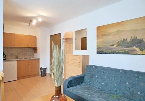 Küche und Wohnbereich