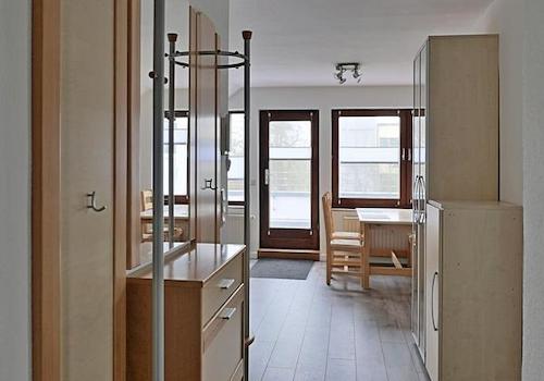 Blick vom Wohnungsflur