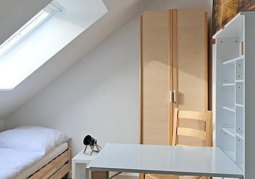 kleines Schlafzimmer