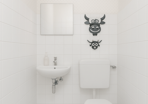 WC Weiß Gestrichen Vorschlag