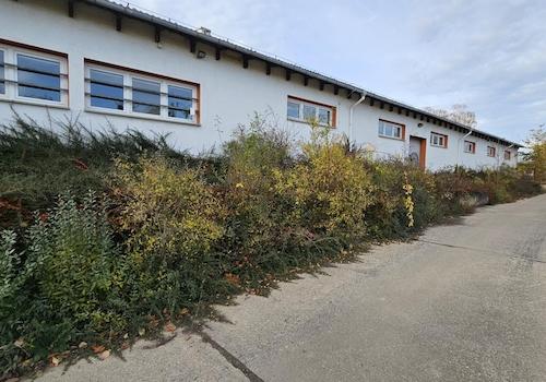 Rückseite Bürofenster